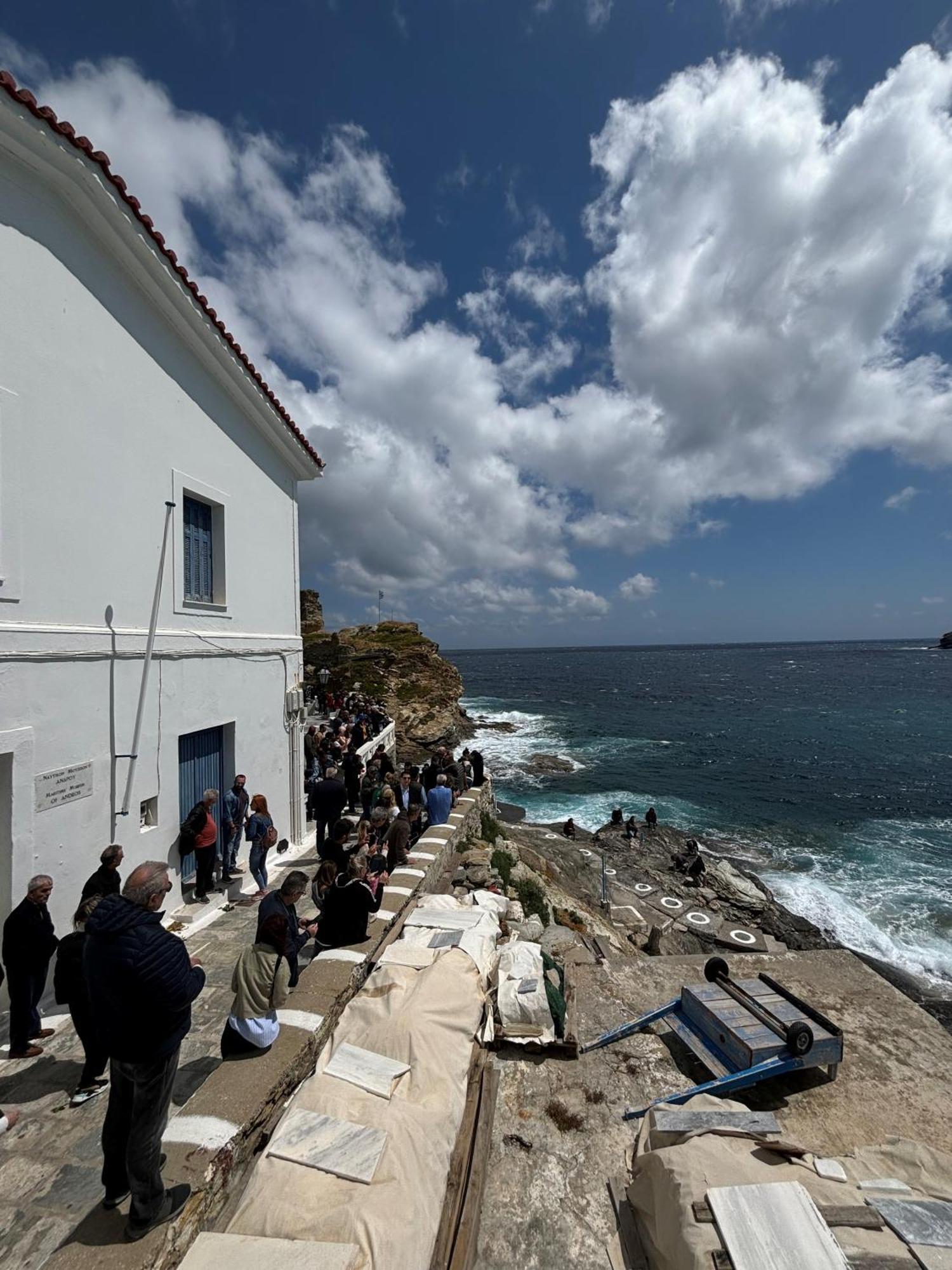 Andros Guesthouses Exterior foto